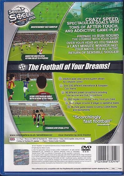 Sensible Soccer 2006 - PS2 (B Grade) (Genbrug)